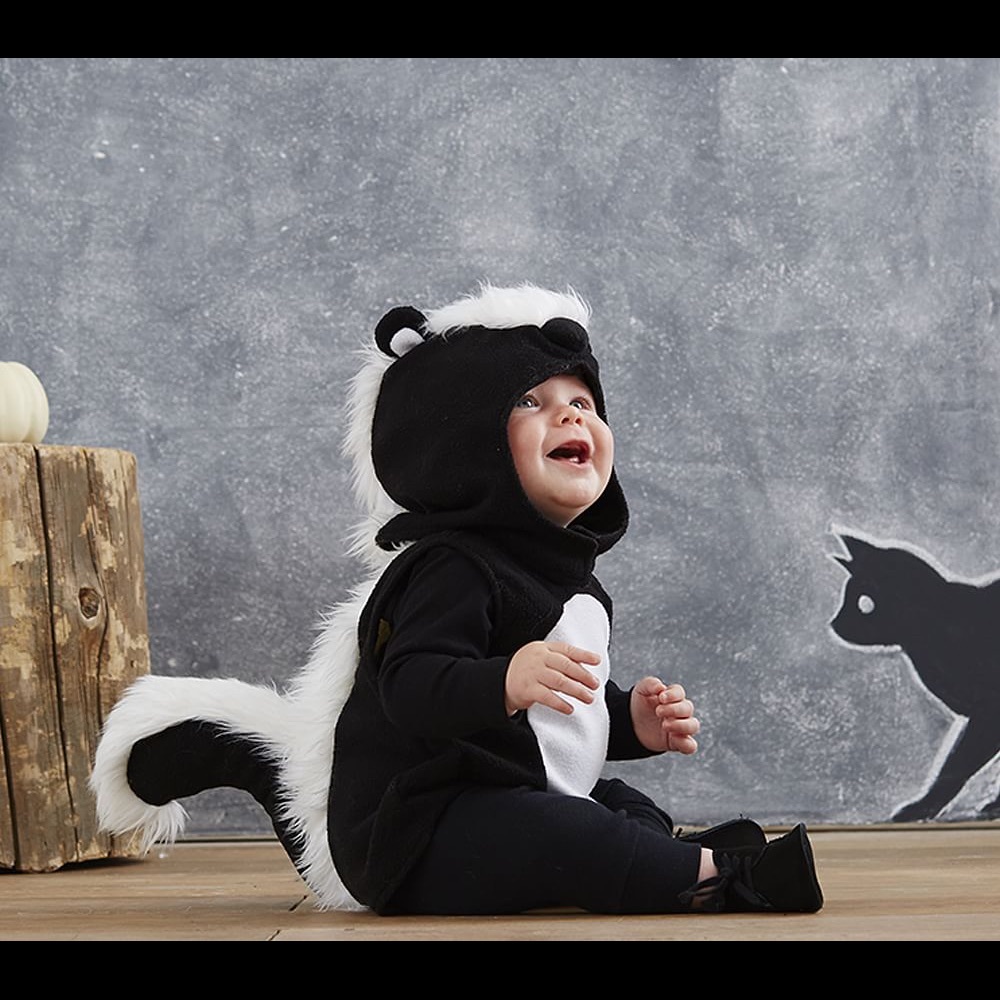 Pottery Barn Skunk Halloween costume! 6-12 months